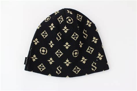 supreme x louis vuitton beanie|louis vuitton supreme logo.